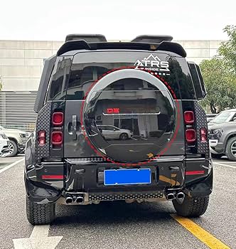 【未使用品】LAND ROVER ディスカバリー　純正スペアタイヤカバー当時物 Amazon | Fuji ホワイト スペアタイヤカバー プラスチック